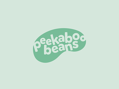 Beans! beans brand branding children clothes clothing design fashion icon illustration kids logo peekaboo play playful quirky whimsical wordmark youth