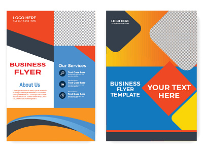 flyer brochure design a4 template