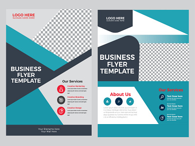 flyer, brochure design a4 template, flyer graphic design print design set