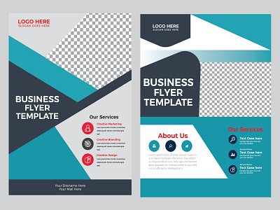 flyer, brochure design a4 template,