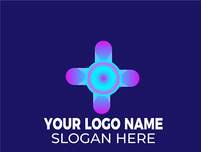 MODERN COLORFUL MANDALA LOGO DESIGN abstract digital logo