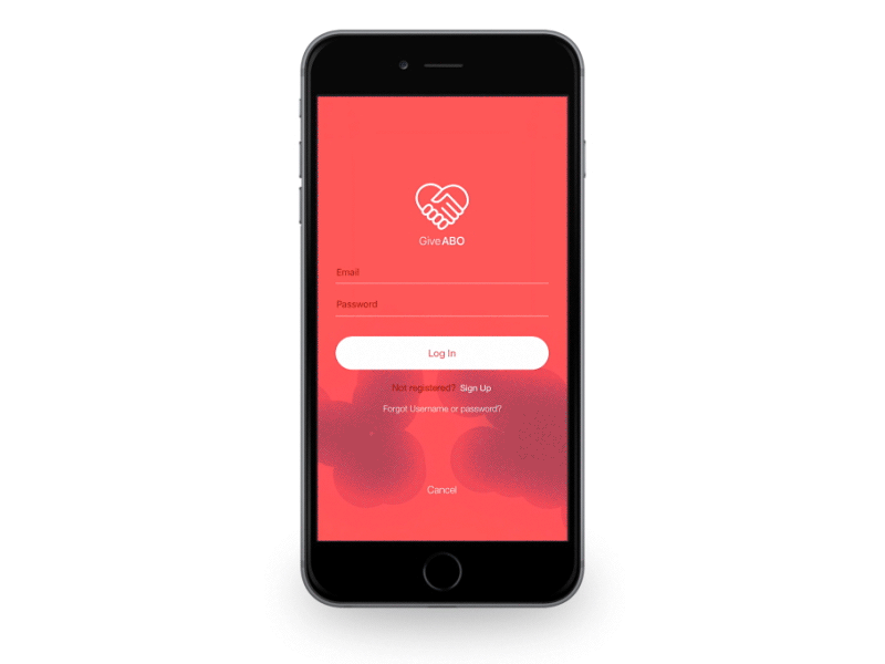 Abo Signin animation app interaction ios login motion swift ui design xcode