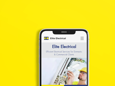 Elite Electrical | Branding | Motion | Web Design app design branding and identity logodesign motion graphics rebranding uidesign uxdesign website design