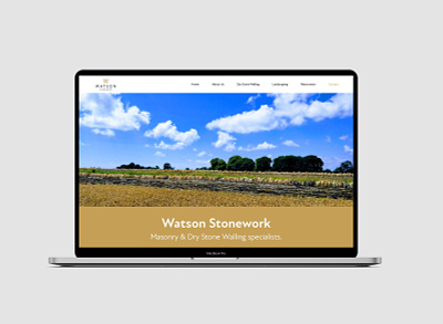 Watson Stonework | Web Design frontend design frontend development smallbiz smallbusiness ui web design webagency webdesign website design
