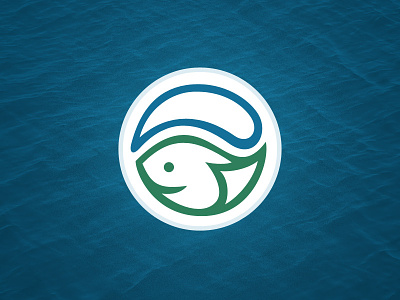 Stormwater Logo More Circular fish water