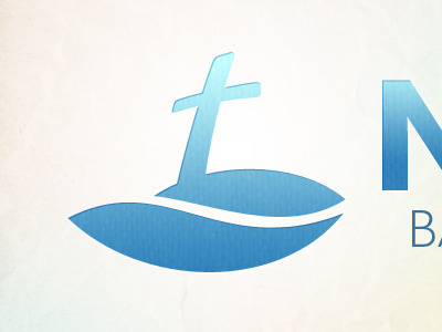 River, Cross, Logo baptist blue church cross logo river