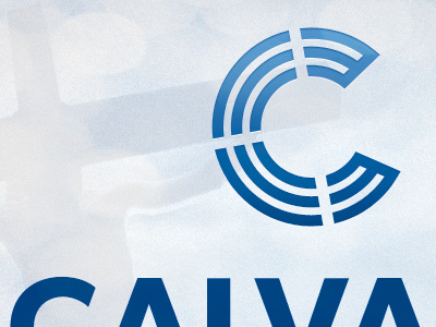 Calvary Logo blue c church logo