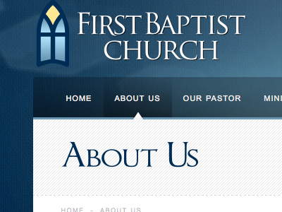 Website for First Baptist Church Eureka, Kansas