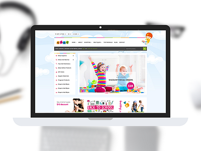 Kalista | Kids Store e-Commerce Responsive Site Template bootstrap css ecommerce responsive html5 kids toys