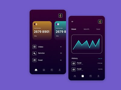 Financial Transaction apps bioskop concept credit card design dolar financial food graphic design inspiration modern money service simple transaction ui ux video