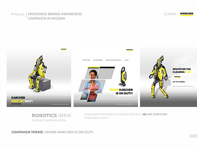 Karcher Awareness campaign awareness campaign home appliances social media design