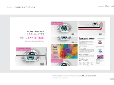 Home and Kitchen Exhibition catalogue design corporate design exhibition design kitchen expo