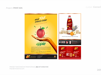 Print AD brand identity poster design print ad product design product packaging design