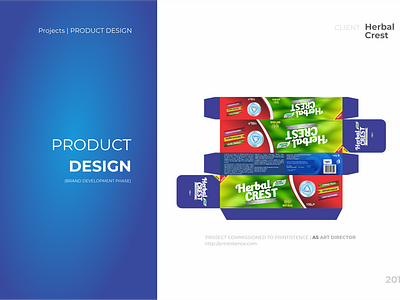 Tooth Paste packaging