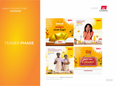 Devon Kings The Kings chef campaign branding corporate branding corporate design corporate identity design minimalistic photoshop poster design print ad product design social media design