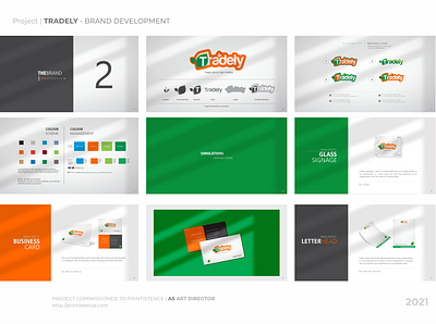 Tradely 3 brand development brand identity branding corporate branding corporate design corporate identity design logo design logo development minimalistic product design