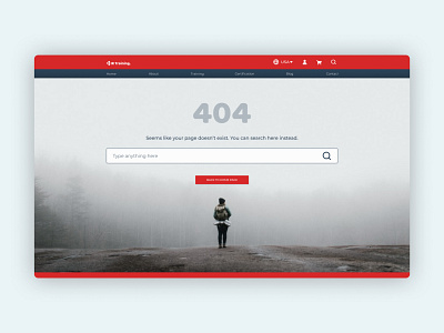 404 page UI Design 404 design ui ux web design