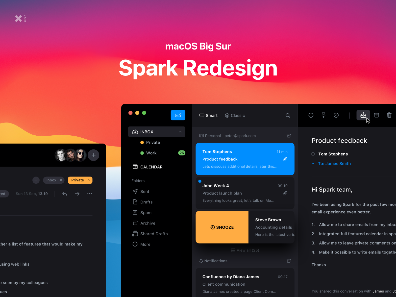 spark calendar for mac