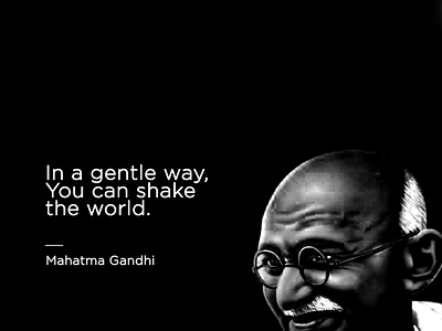 Motivationa monday Gandhi