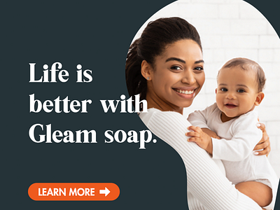 Soap  ad design