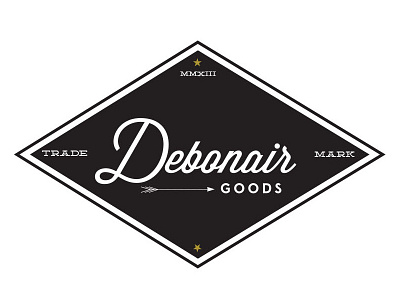 Debonair Goods Identity design logo logo design