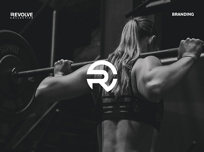 REVOLVE COLLECTIVE Fitness Branding Design brand design brand identity brand naming brand strategy branding branding design branding identity design fitness fitness brand design fitness branding fitness branding design fitness logo design graphic design illustration logo logo design logomark logotype