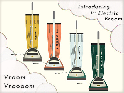 Vroom Vintage Vaccums (for mom!)