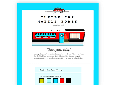 Turtle Cap Mobile Homes - Order Now! Form