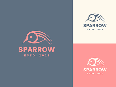 Sparrow logo design animal bird bird logo branding creative cute design graphic design icon logo logo design logo trends 2021 logodesign minimal minimal logo minimalist modern nature sparrow sparrow logo