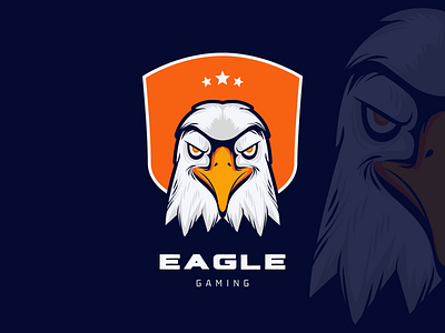 Eagle logo design | Gaming logo animal bird branding design eagle eagle logo esports falcon gamer gaming gaming logo hawk logo icon illustration logo logo design mark mascot logo modern sports