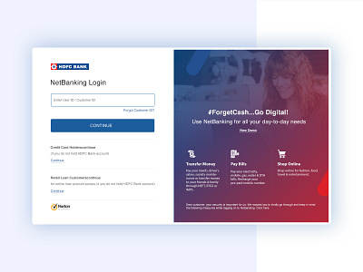 Login Page - Redesign