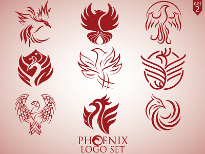 Phoenix logo set 2