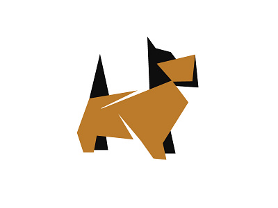 Dog origami design dog dog design dog graphic dog icon dog icon design dog logo dog logo design dog pet dog symbol dog vector origami design origami dog