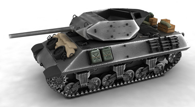 M 10 3d cgi m10 tank