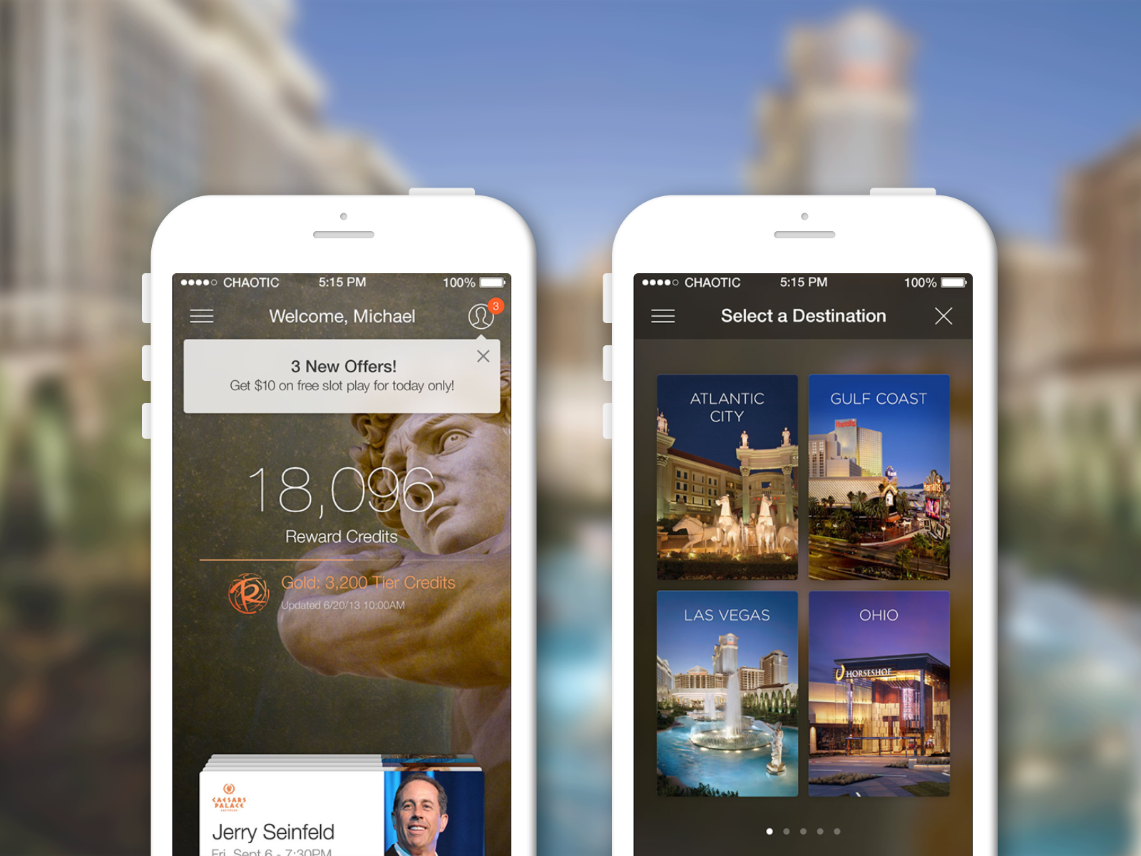 Caesars total rewards app soptu