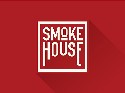 Smokehouse atx branding food trailer logo smokehouse