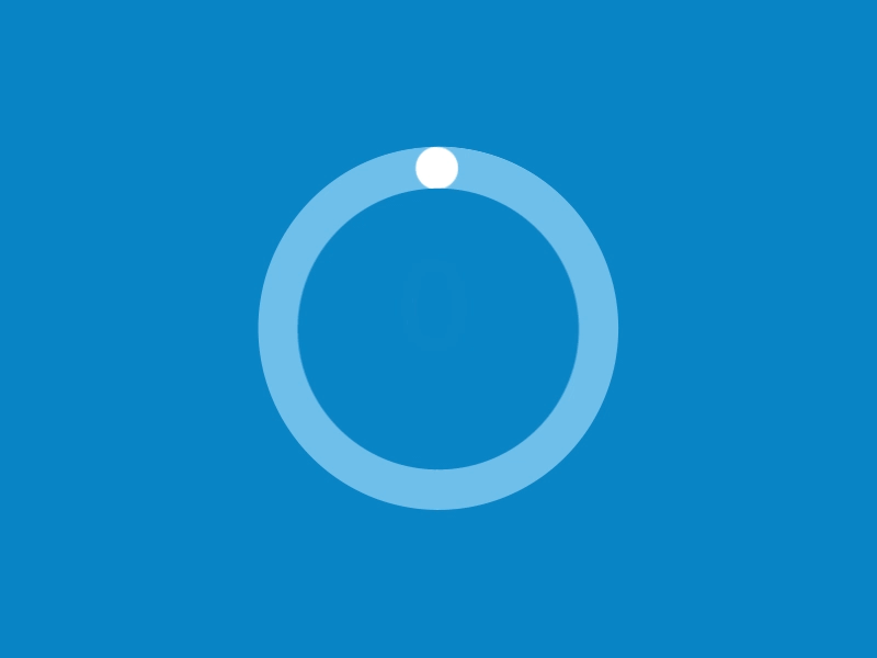 Circle Graph blue circle graph data visualization gif graph ui