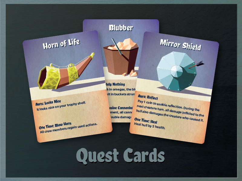Quest Cards by Michael Shea on Dribbble