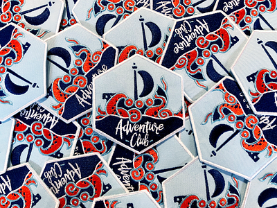 Argo Adventure Club Patch adventure club argo argonauts culture design lifestyle patch ship stitch team vector
