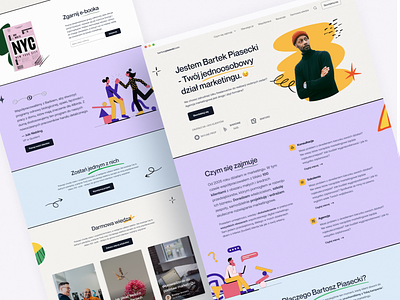 Marketing agency - landing page