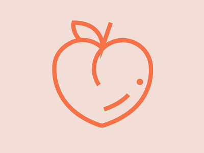 The Positive Peach Branding brand design brand design liverpool brand designer branding design icon logo modern retro design retro font typography ui vector