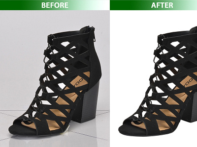 Clipping path/ Background remove/white background hair masking image editing