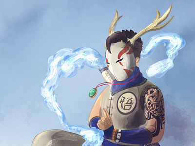 Spirit Avatar character character concept concept concept art illustration procreate procreate art