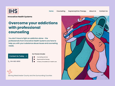 IHS website re-design