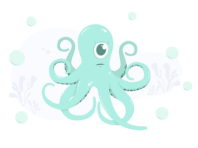Сycloptopus adobe adobe illustrator design fish flat flat illustration illustration illustrator ocean octopus sea