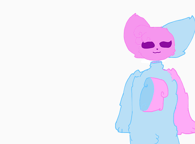 cotton candy themed furry cotton candy cute furry pastel