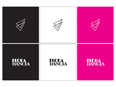 Flora Dancia - Branding: Logo branding design icon logo vector