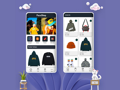 Pace Shop - Mobile app 3d animation app design banking app branding design graphic design illustration logo ui uidesign uiux
