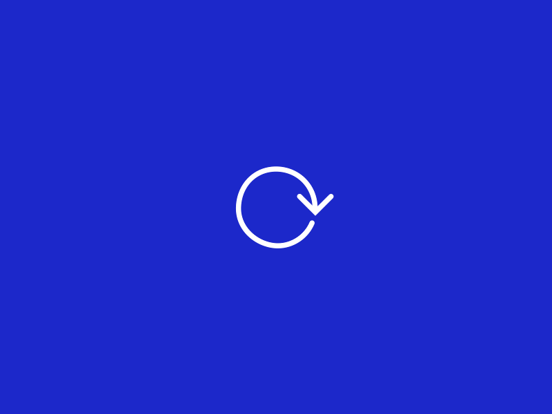 Refresh Icon animation design icon interface loader loading morph refresh spinner ux waiting