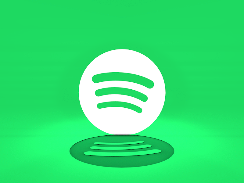 Joining Spotify 3d animation announcement job logo spotify